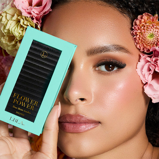 Flower Power True Matte Mega Volume & Volume Lashes Extensions - (18 Lines)