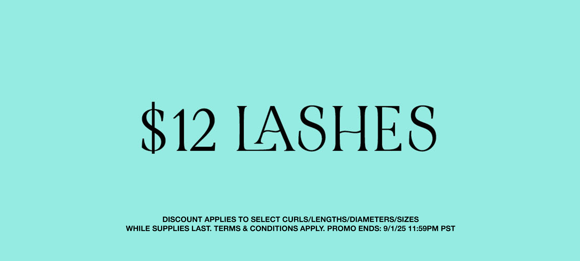 $12 Lashes