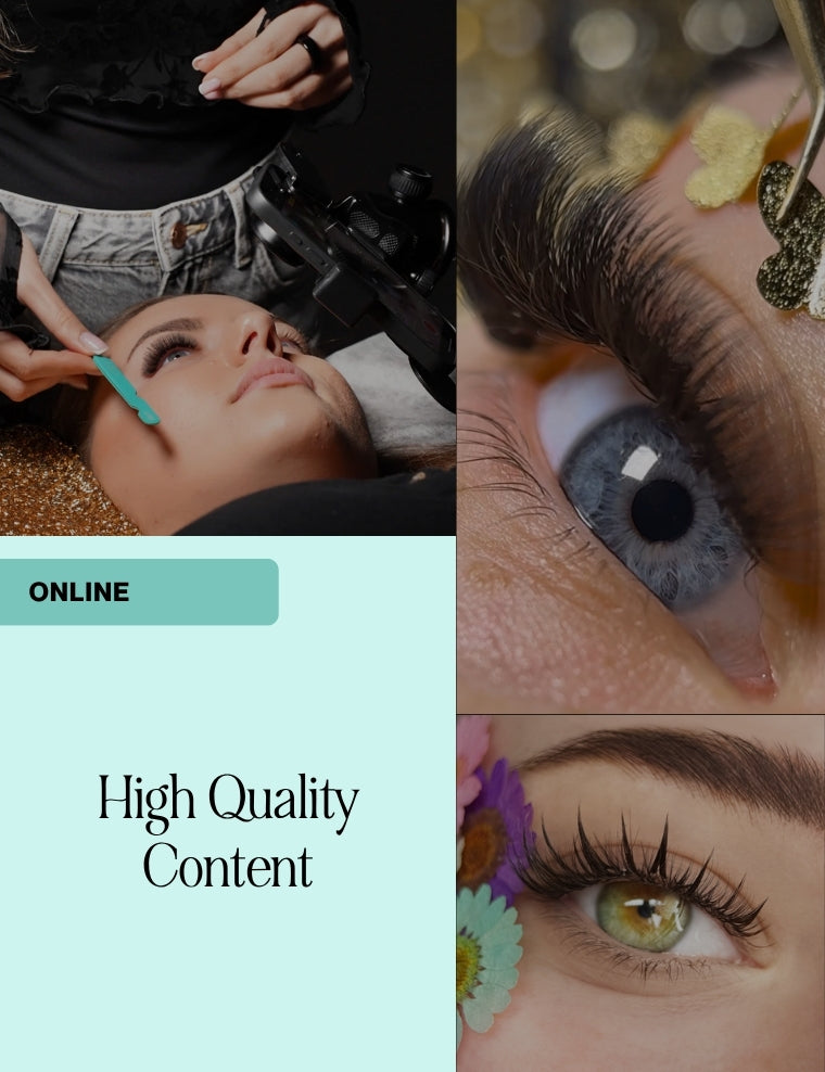 ONLINE: High Quality Lash Content in 5 Minutes