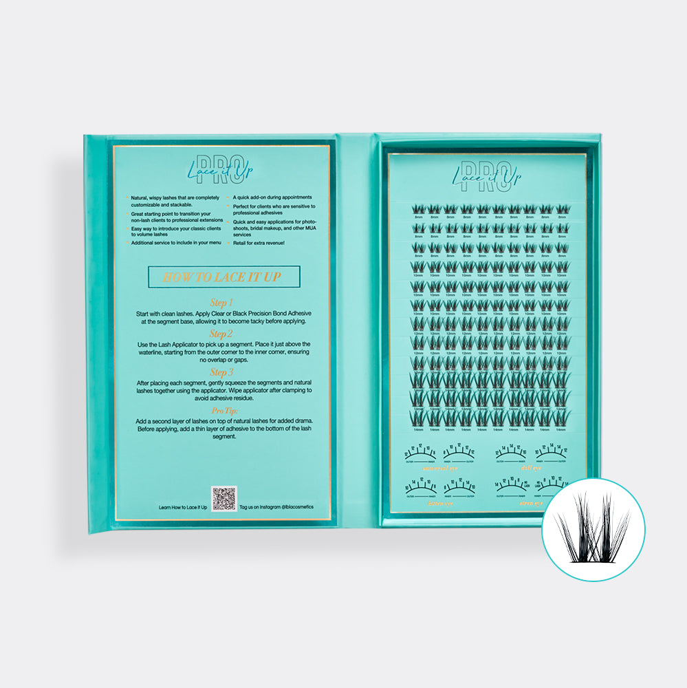 Lace it Up Pro DIY Vegan Segment Lashes - Allure Bold Wispy