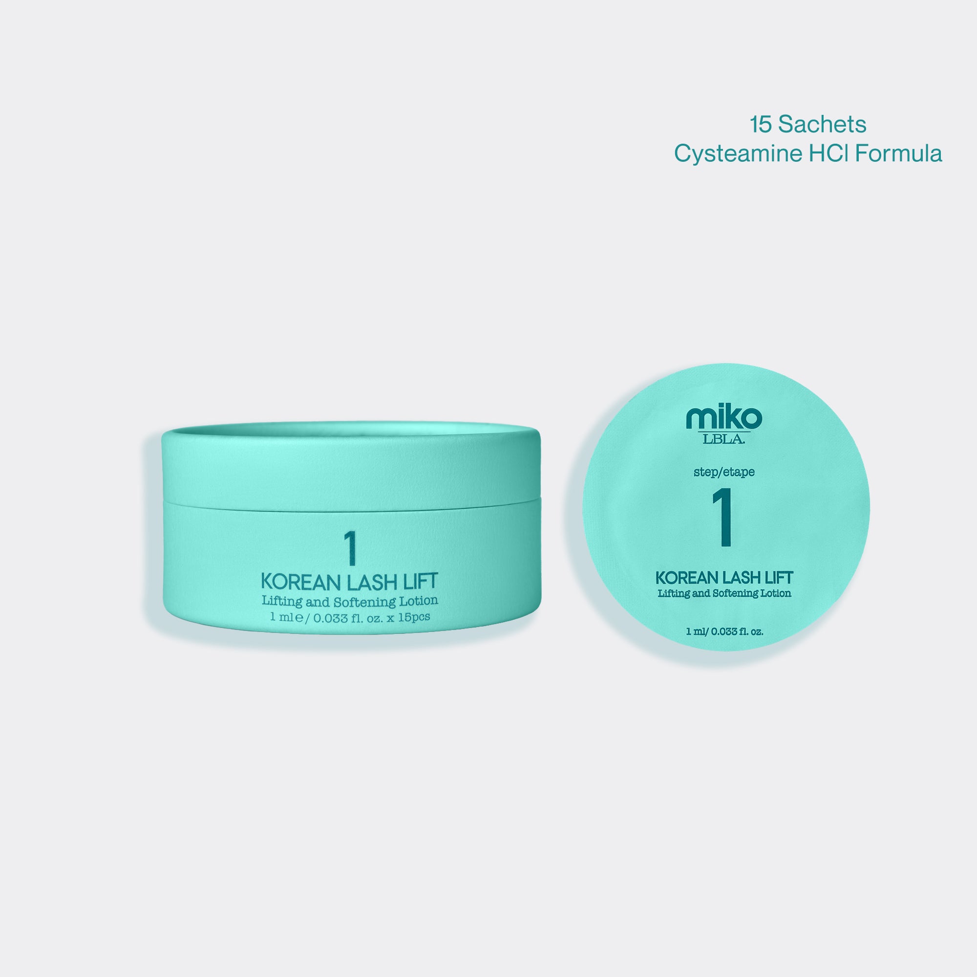 Miko Korean Lash Lift Step 1 — Lifting &amp; Softening Lotion