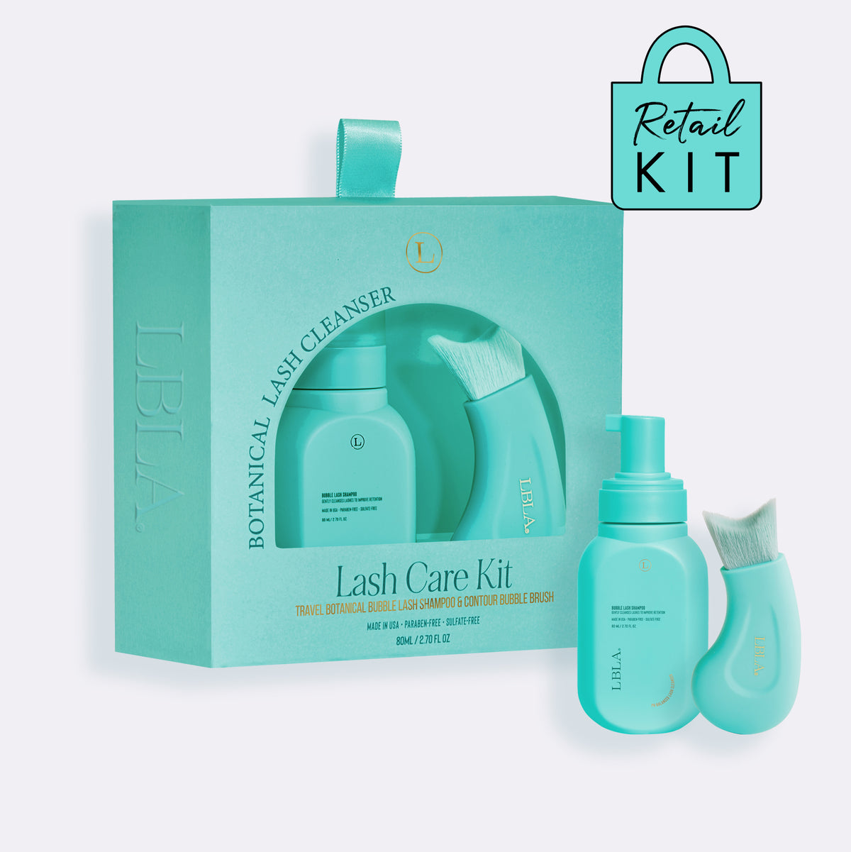 Mini Botanical Lash Care Kit - Retail Set