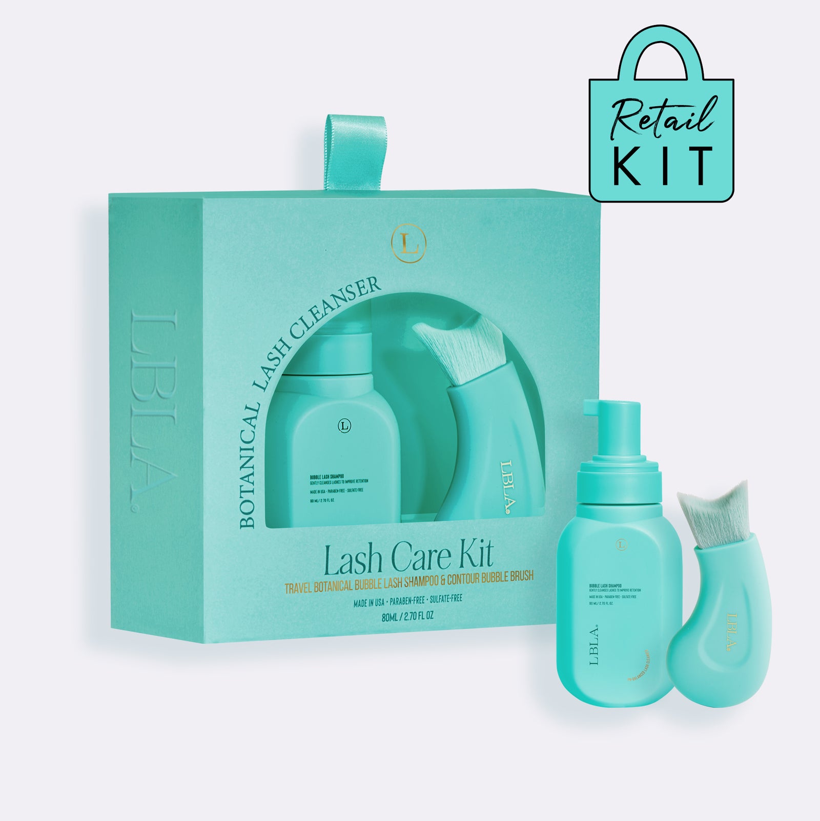 Botanical Mini Lash Care Kit - Retail Set