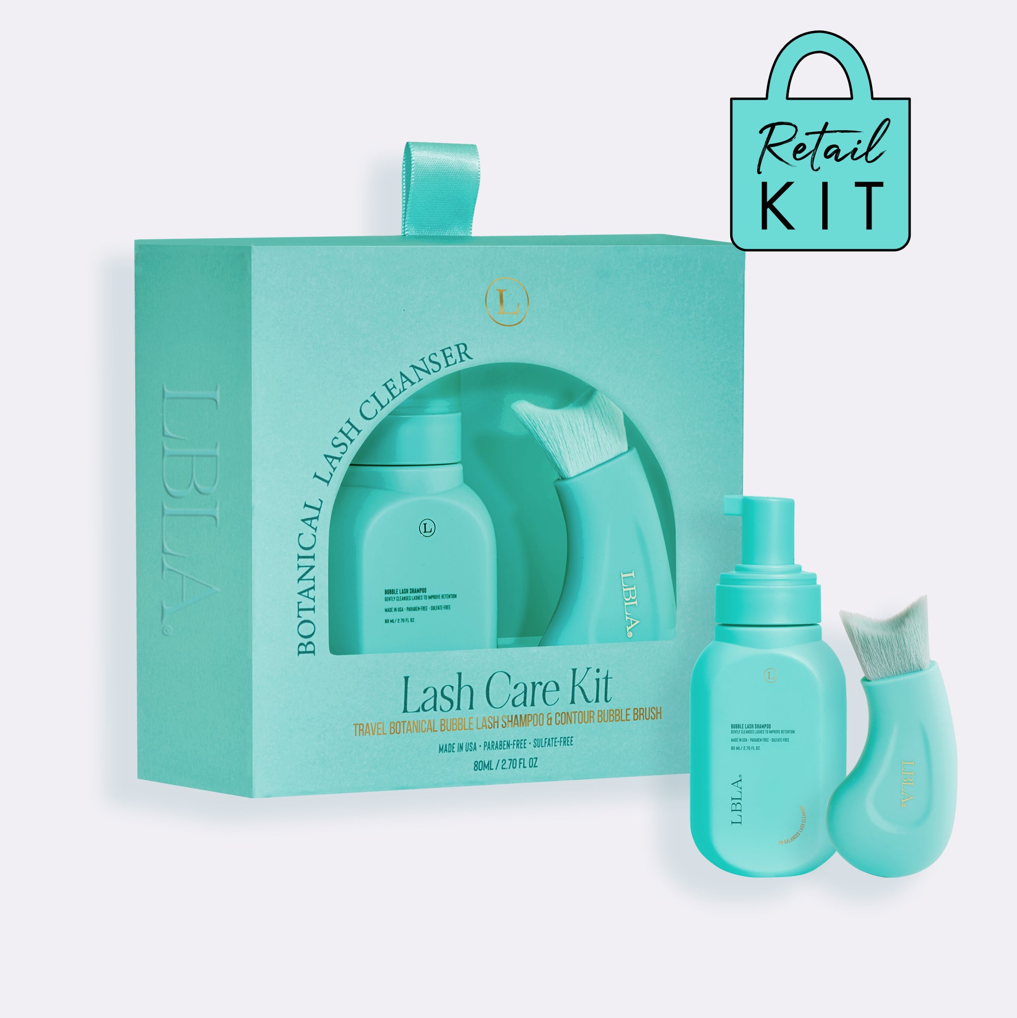 Botanical Mini Lash Care Kit - Retail Set