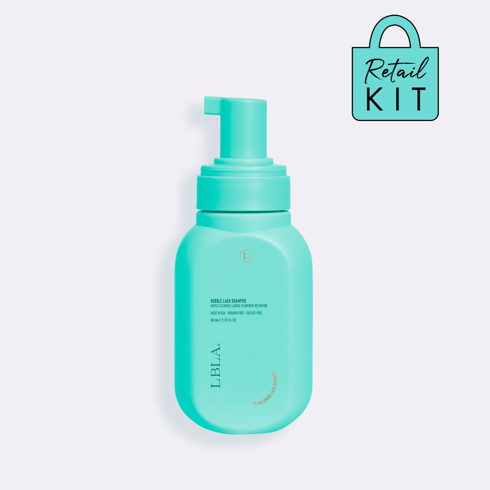 Botanical Bubble Lash Shampoo - Retail Set Travel Size