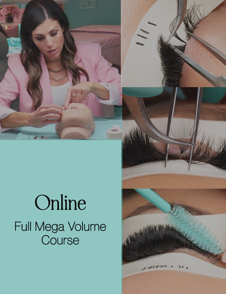 Mega Volume Online Professional Lash Extension Training