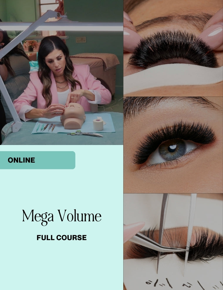 Mega Volume Online Professional Lash Extension Training