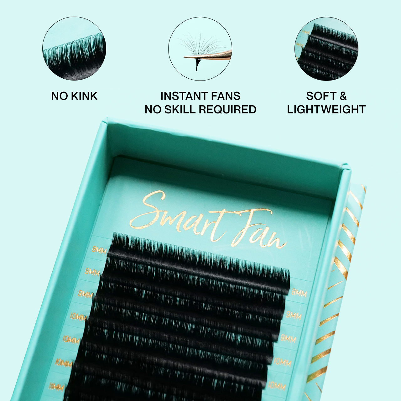 Camellia Smart Fan 0.03mm Mixed Lengths Tray