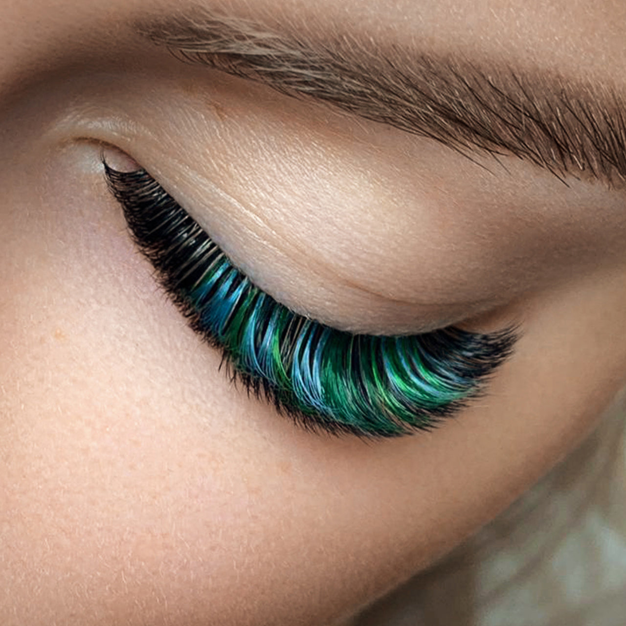 Mega Volume Art Series 0.03mm Mixed Lengths Tray - Green and Growing