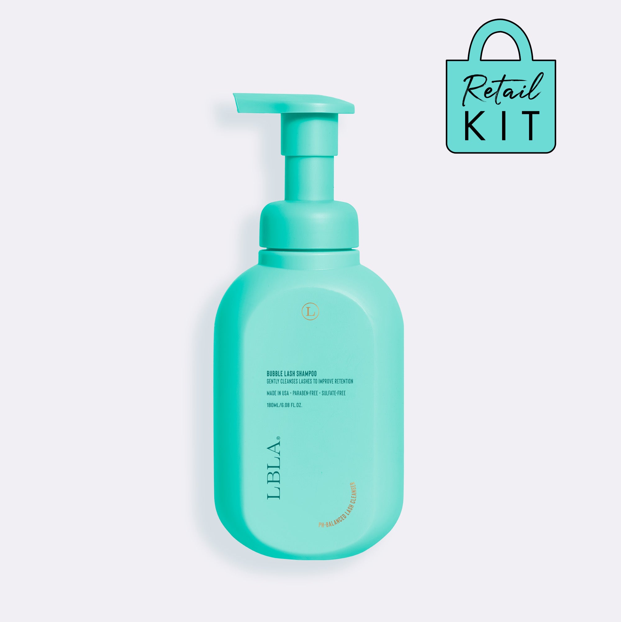Botanical Bubble Lash Shampoo - Retail Set