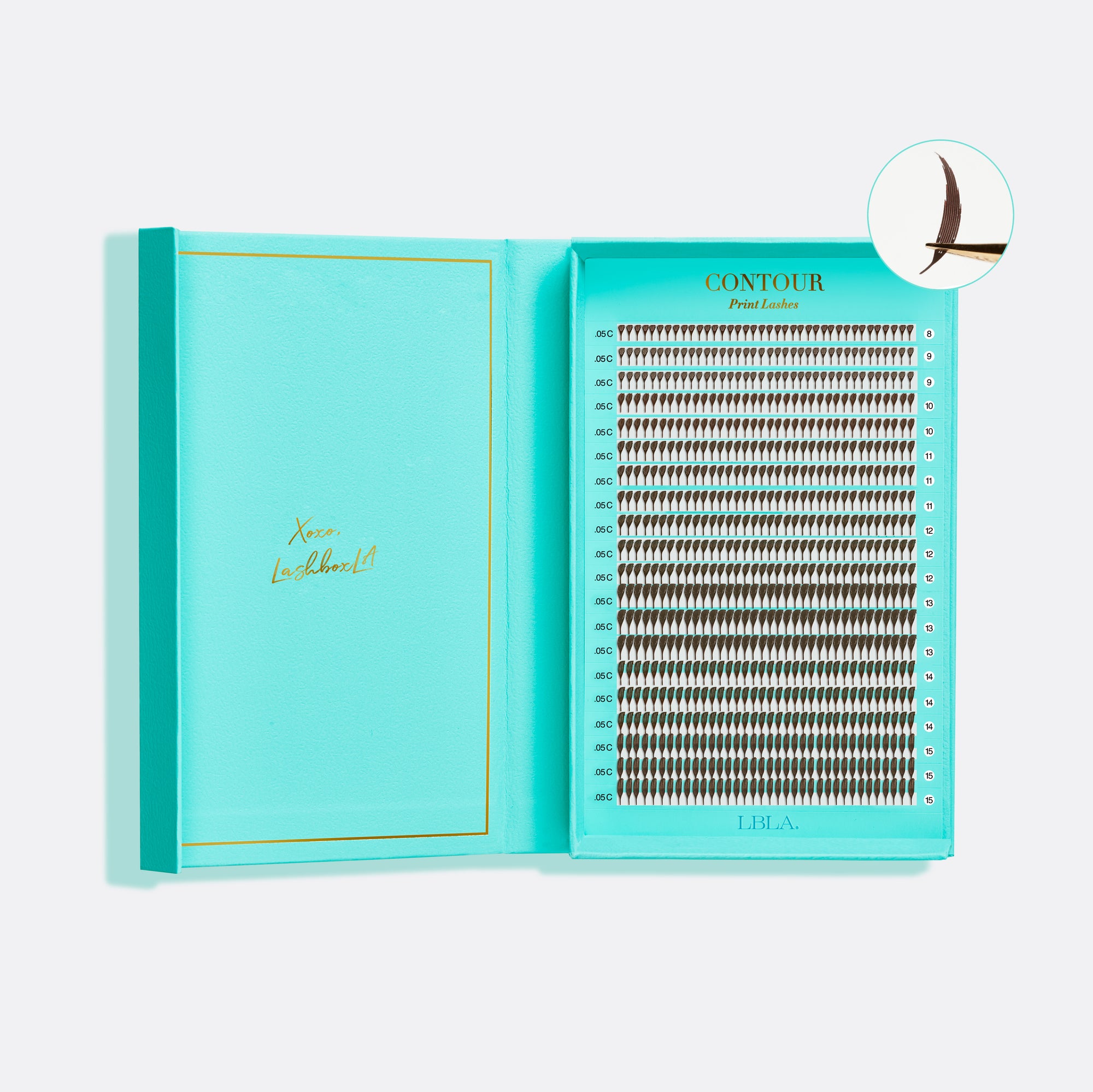 Anime Tower Spike - 0.05 Contour Laser Print Lash