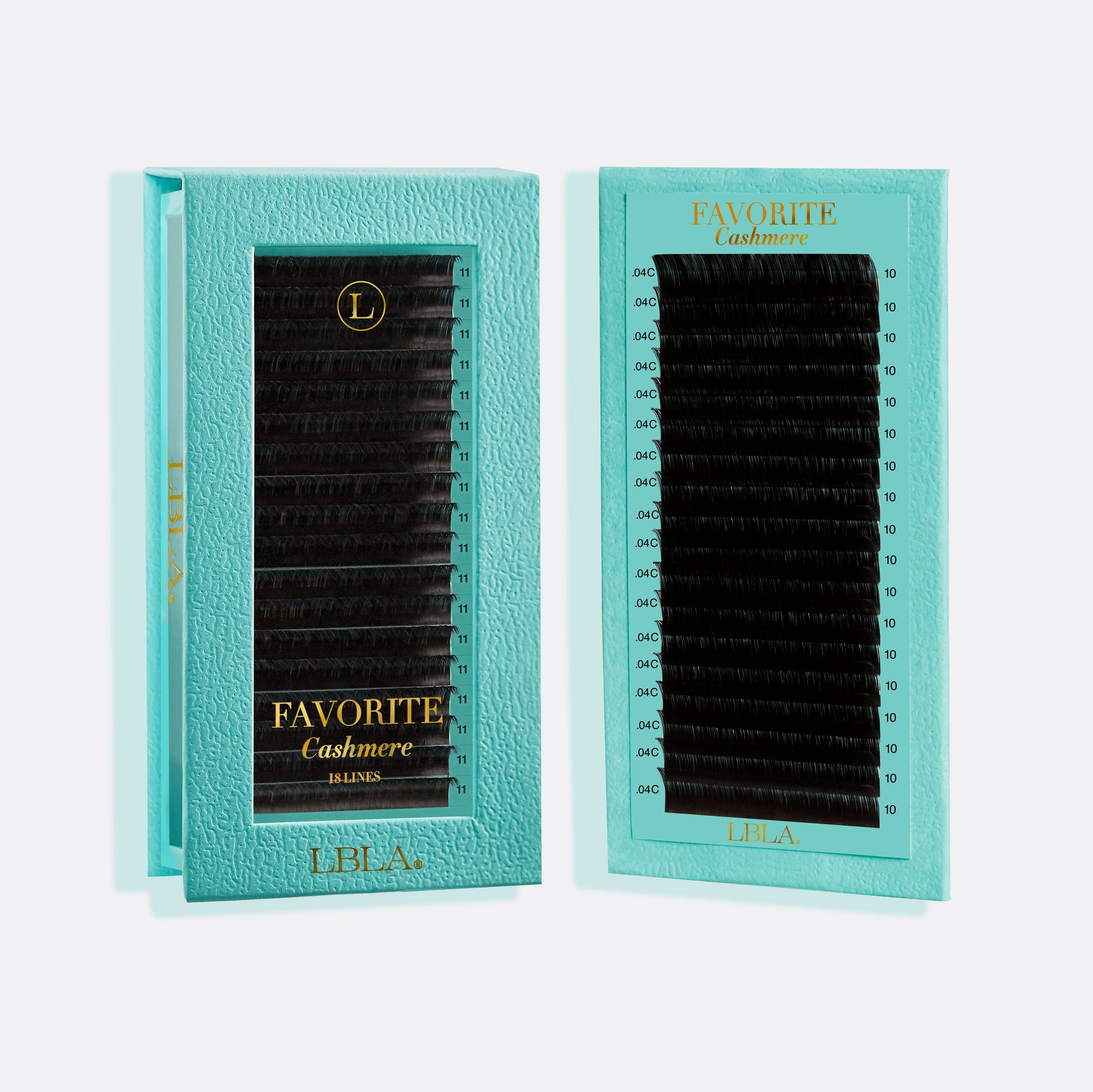 FAVORITE Cashmere Faux Mink Mega Volume &amp; Volume  Lashes - 18 lines