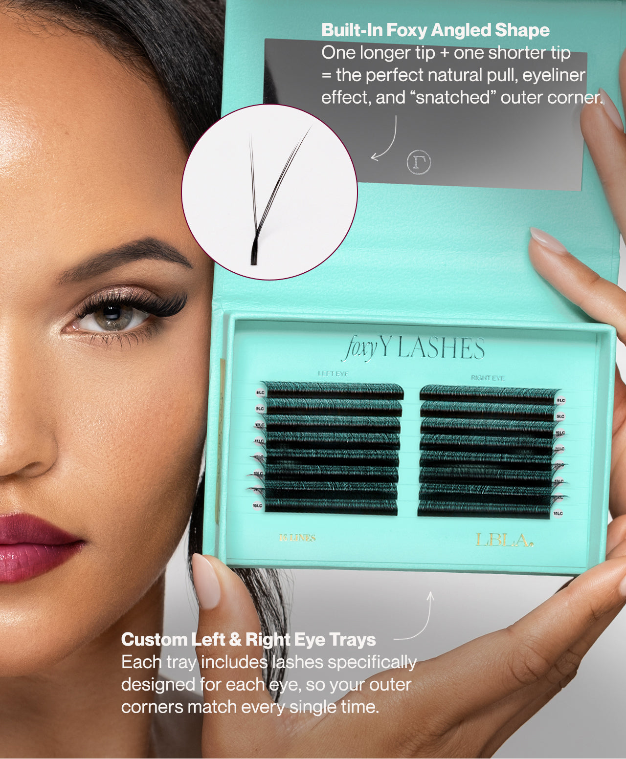 Foxy Y 0.07mm Individual Professional Volume Premade Lash Extensions