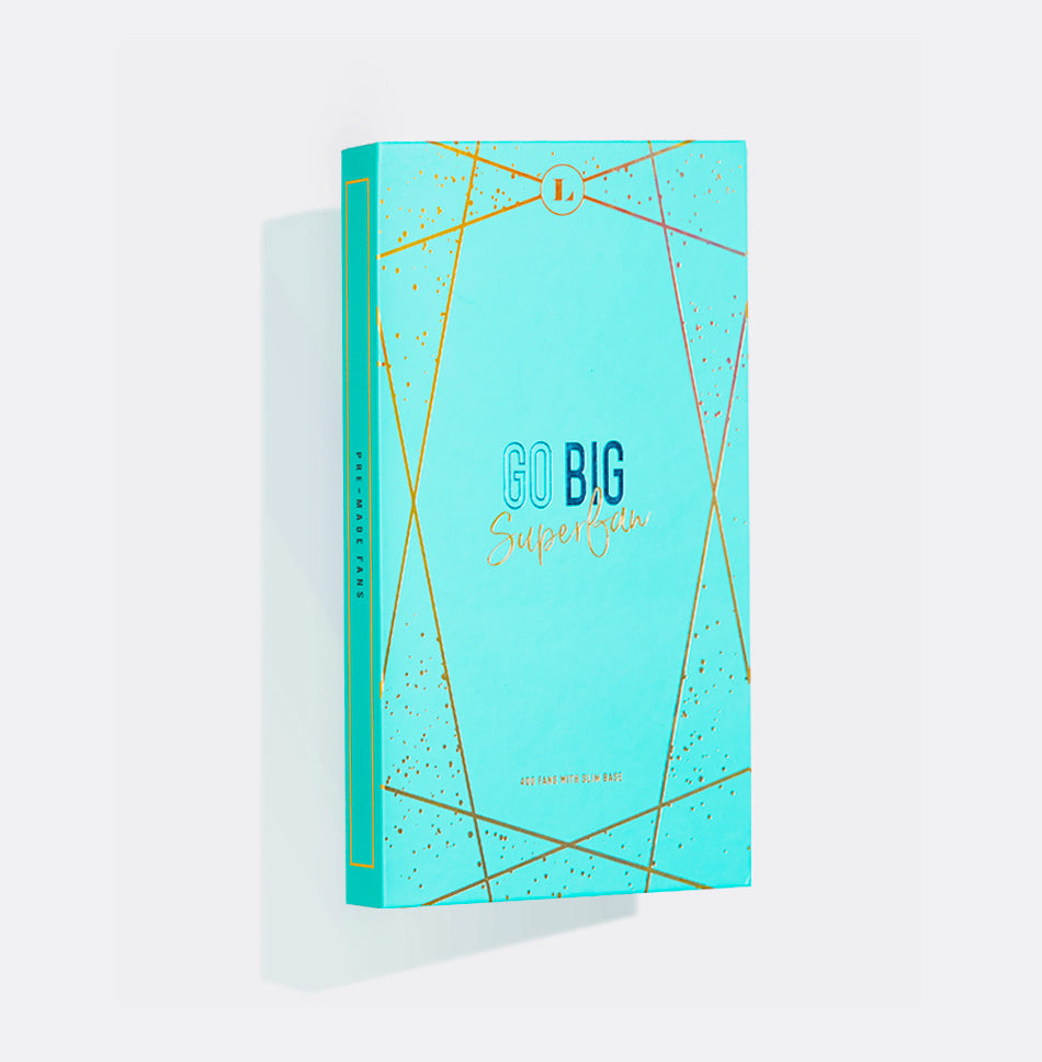 Go Big SuperFan 0.03 - 400 Pre-Made Fans 14d,16d