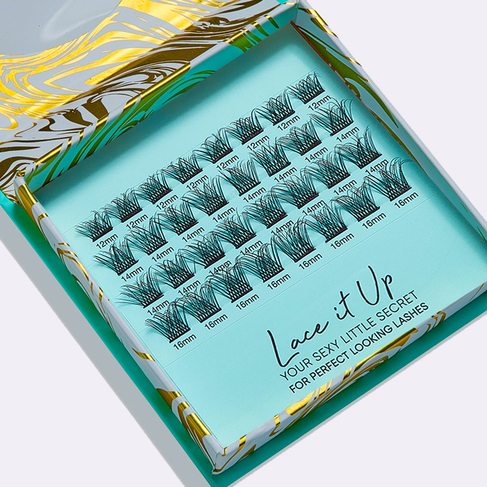 Lace it Up DIY Vegan Cluster Lashes - Naturally Wispy