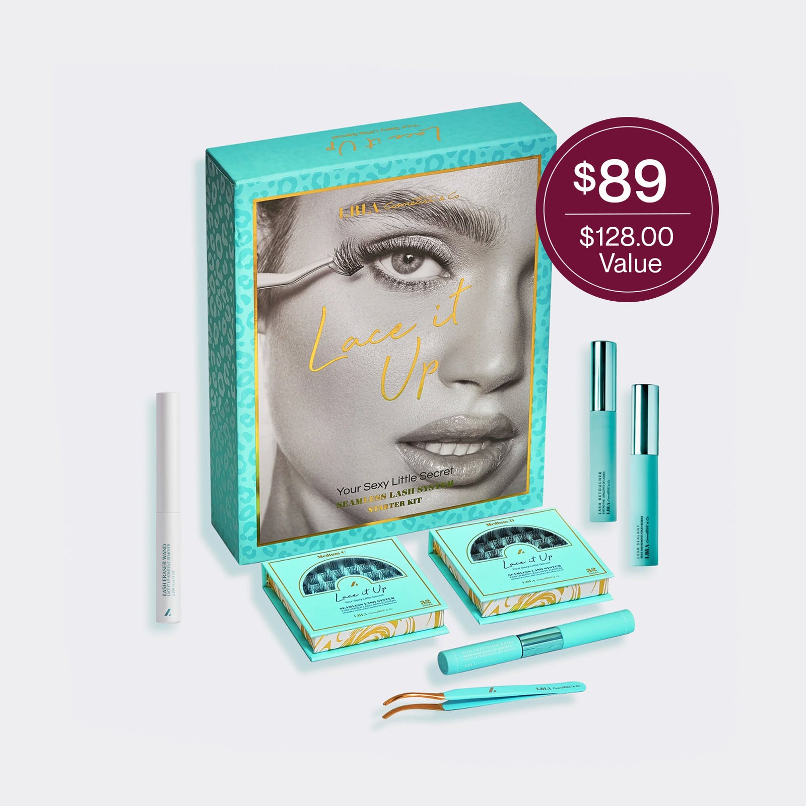 Lace it Up DIY Vegan Cluster Lashes Starter Kit