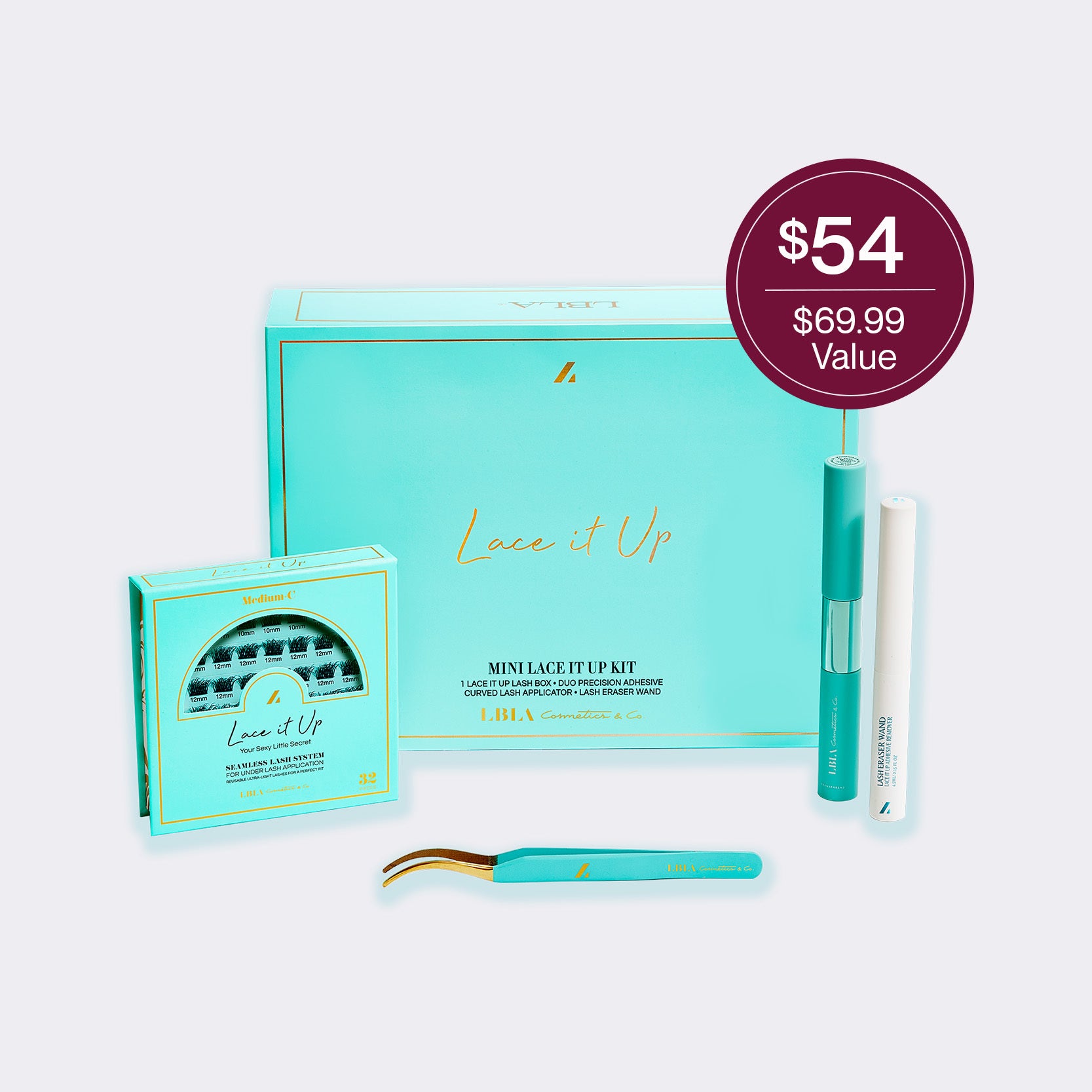 Lace it Up DIY Vegan Cluster Lashes Mini Starter Kit