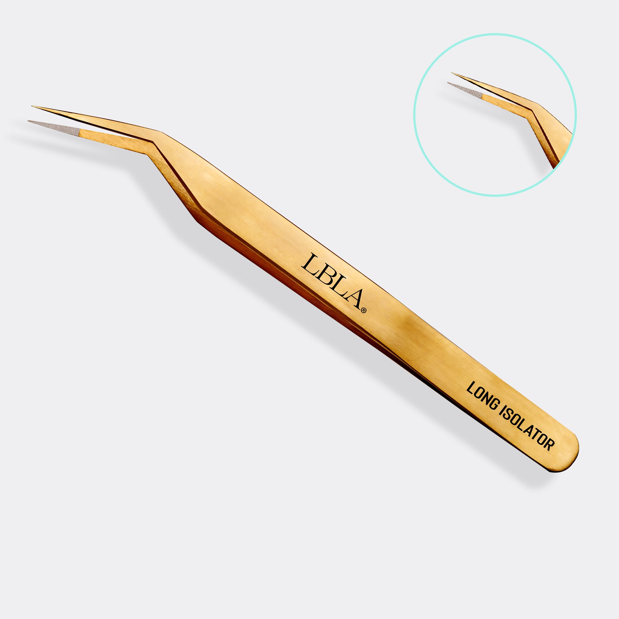 Long Isolator Fiber Tip Isolation Tweezers