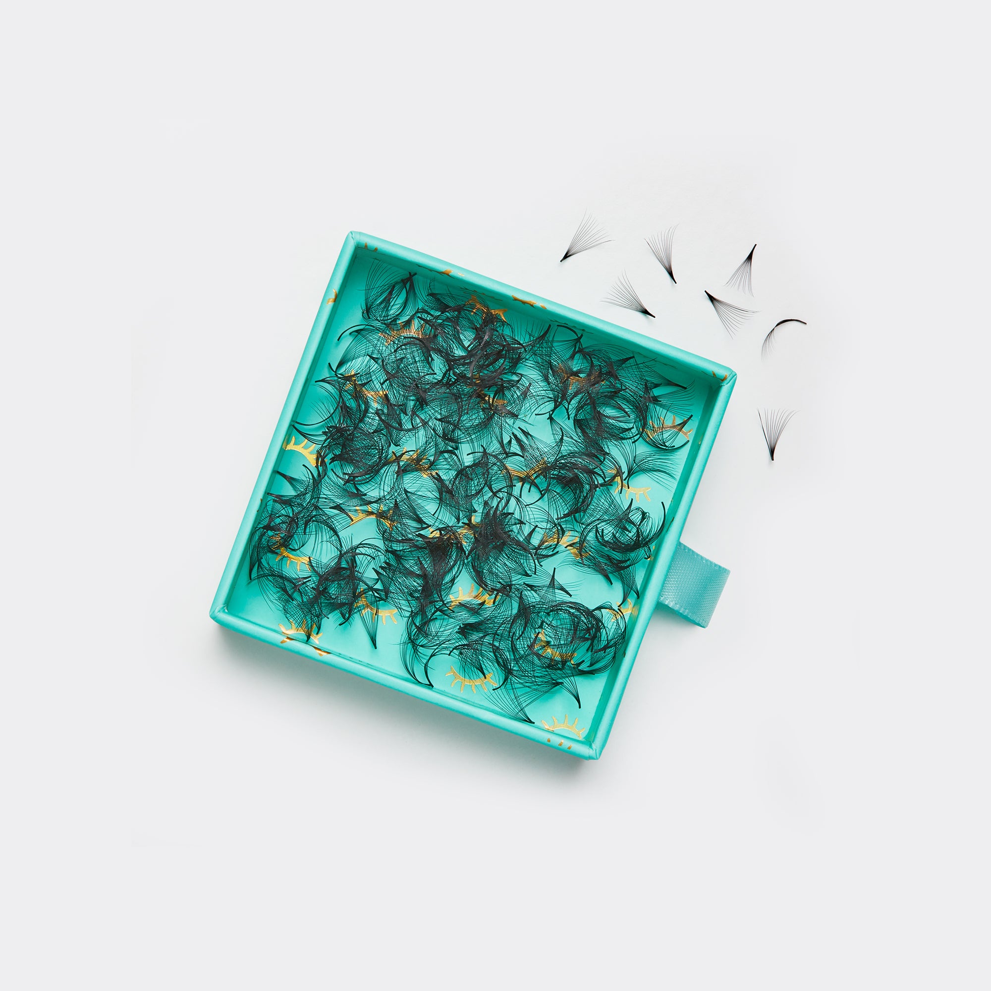 SuperFan Loose Fans Mega Volume Lashes 12D 0.03 - 500 Pre-Made Fans