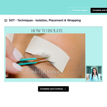 Mega Volume Online Professional Lash Extension Training