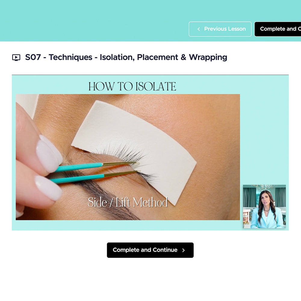 Mega Volume Online Lash Training: All-In-One Course for 3-Second Fans, Retention, Styling w/Ultra-Fine Diameters &amp; Flower Bouquet Technique®