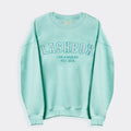 Oversized Varsity LBLA Teal Sweatshirt