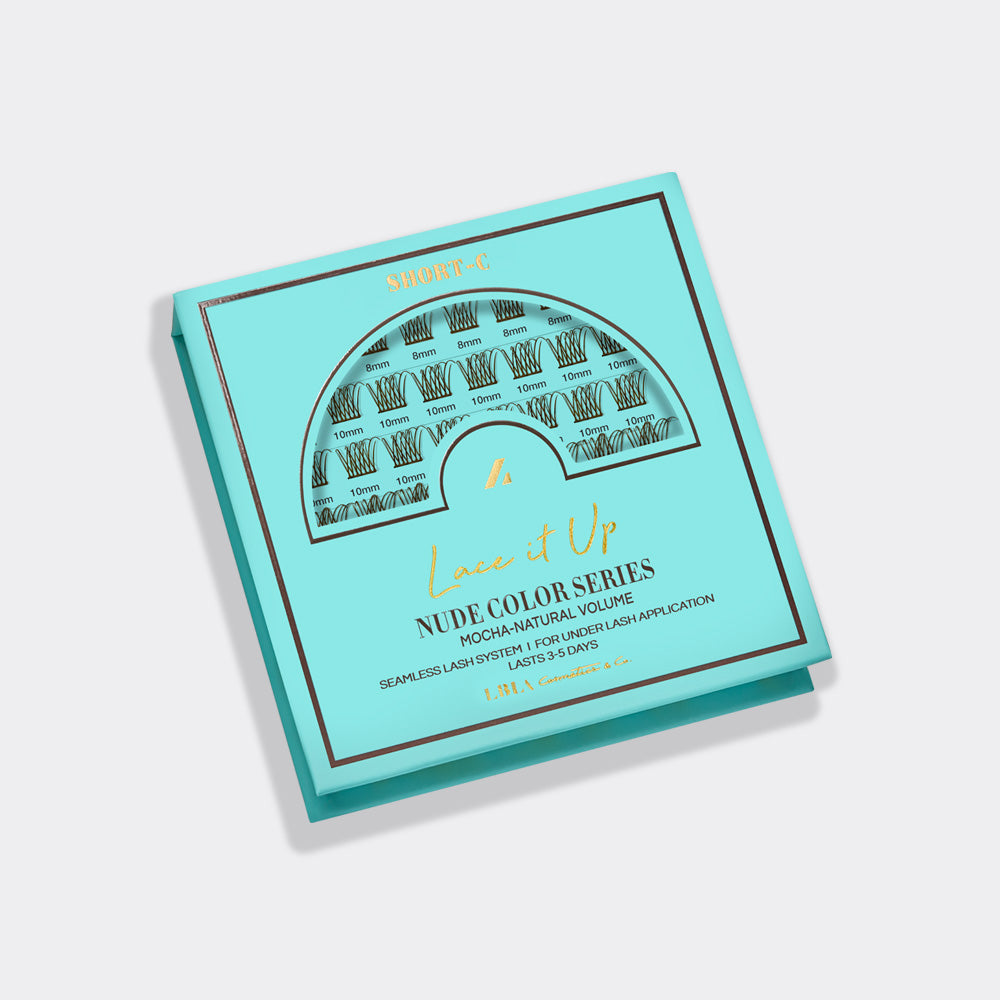 Lace it Up DIY Vegan Cluster Lashes - Nude Natural Volume Mocha