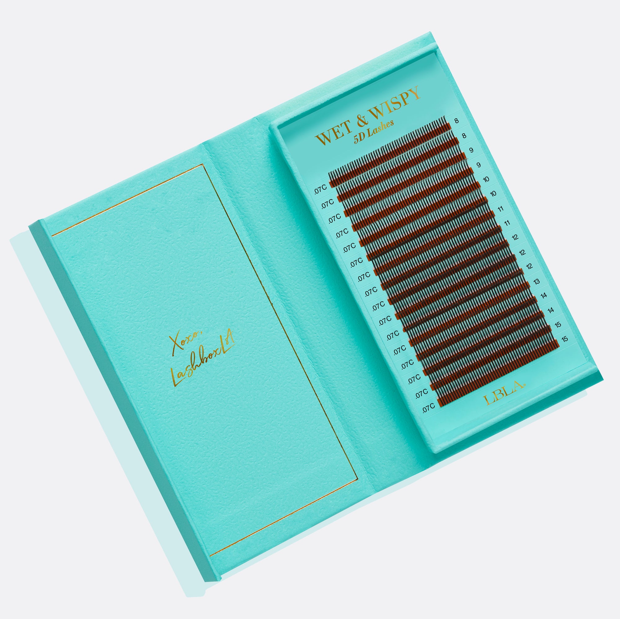 Wet and Wispy 5D 0.07mm Lashes