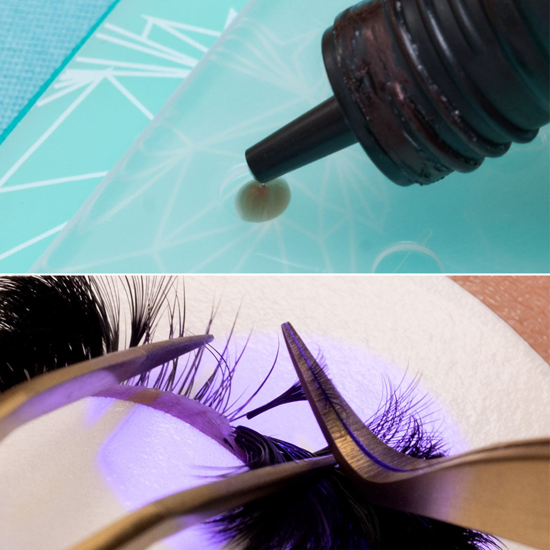 PREORDER EXCLUSIVE - Supernova UV Adhesive | Fast Eyelash Extension Glue (0.05-1.5 Sec) + FREE Volume Expert Glue Tray- Set of 5