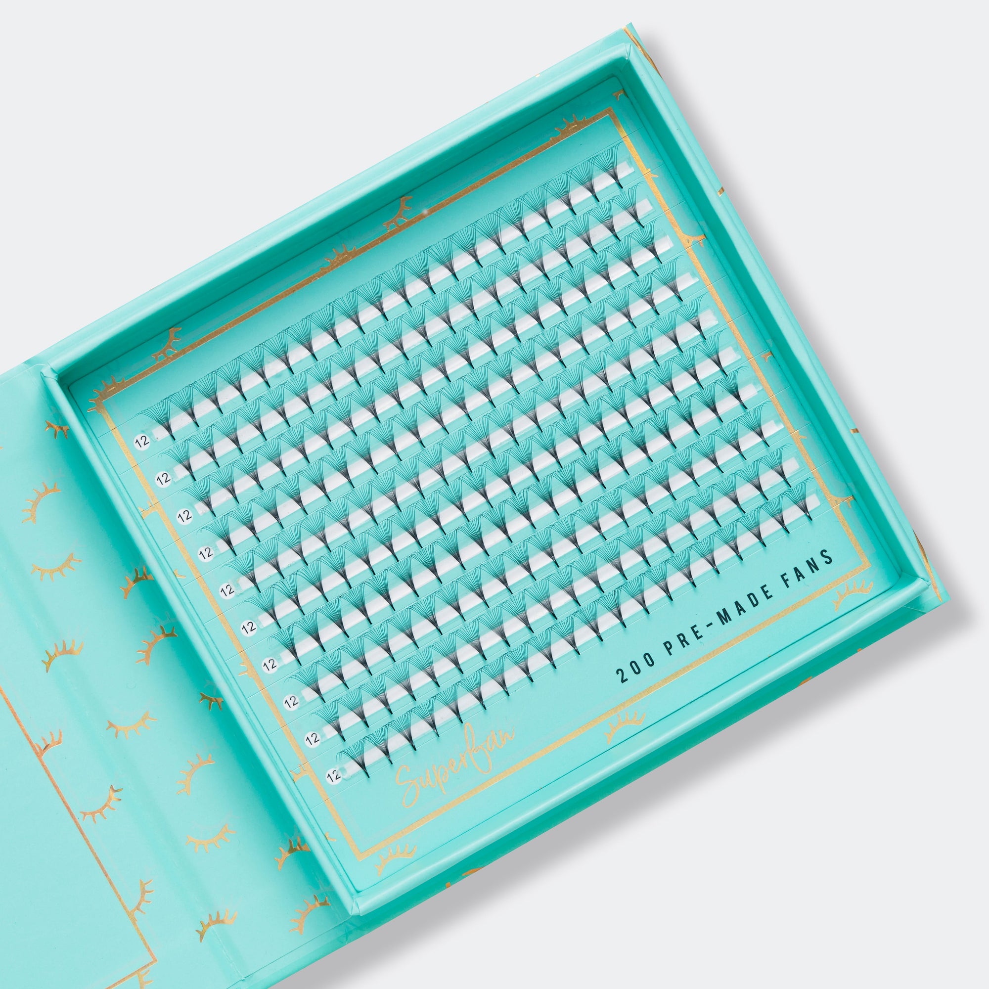 Go Big SuperFan 0.03 - 200 Pre-Made Fans 12d,14d,16d