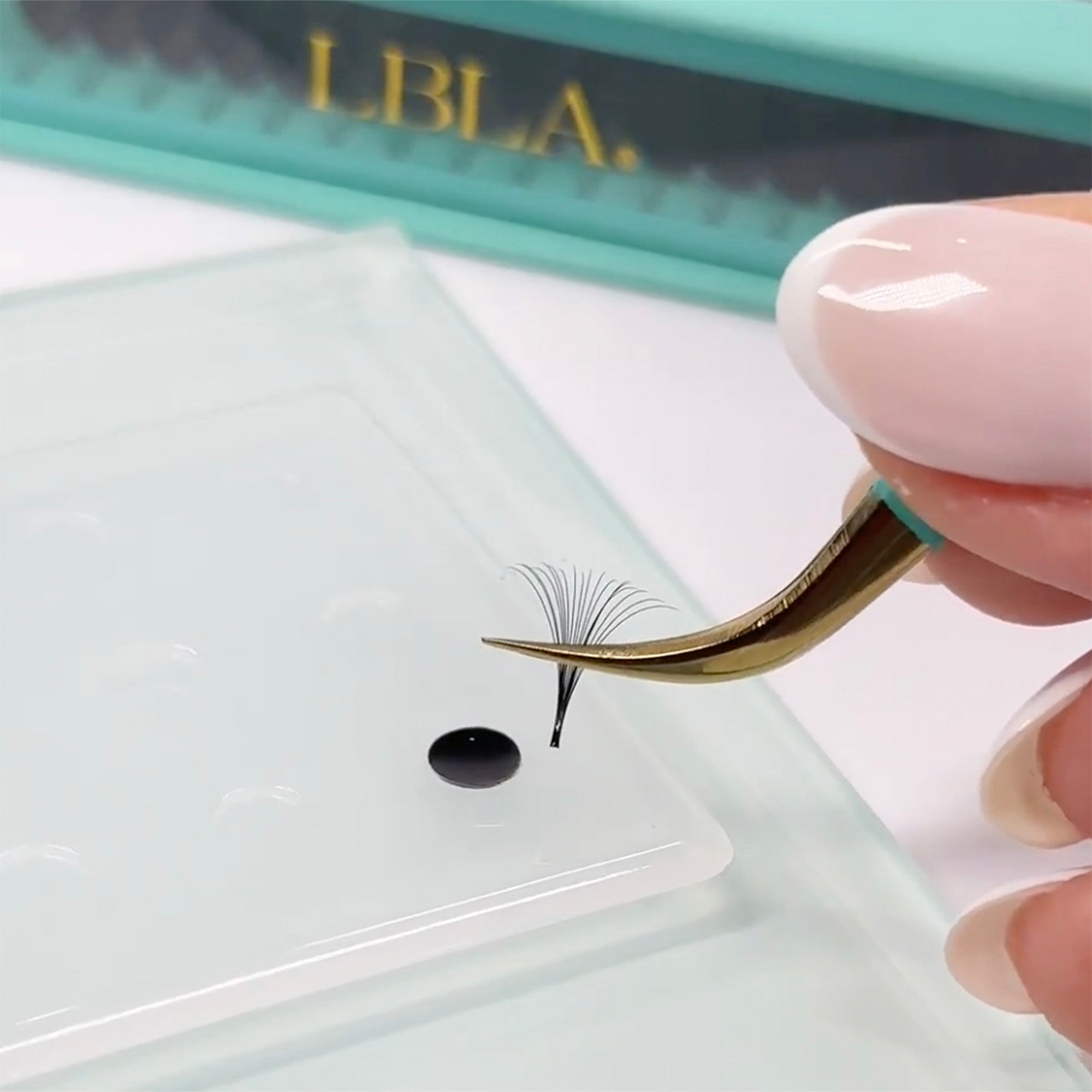 Flower Power True Matte Lashes - Black Individual Lash Extensions (18 Lines)