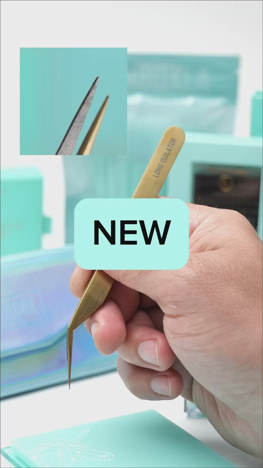 Long Isolator Fiber Tip Isolation Tweezers