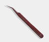 Curved Bronze Isolation Tweezer - Long