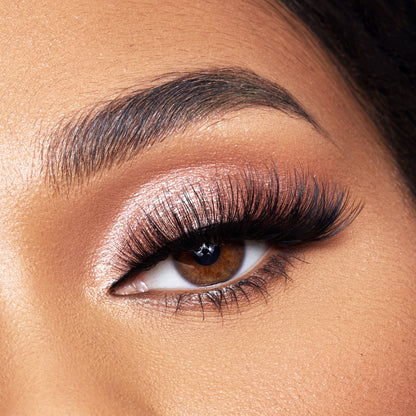 Double Layered Vegan Mink False Lashes - Doe Eyes