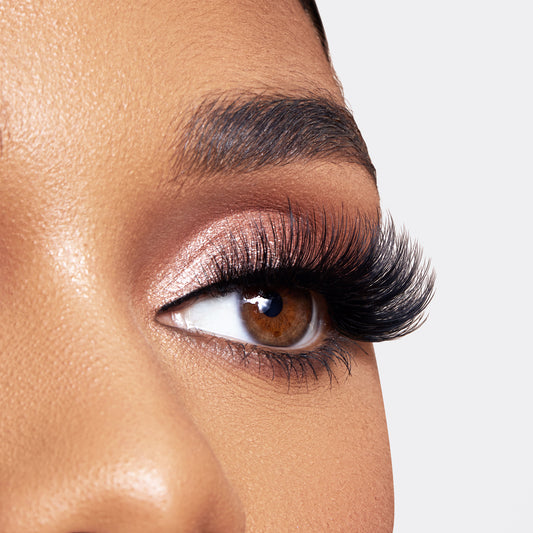 Double Layered Vegan Mink False Lashes - Doe Eyes