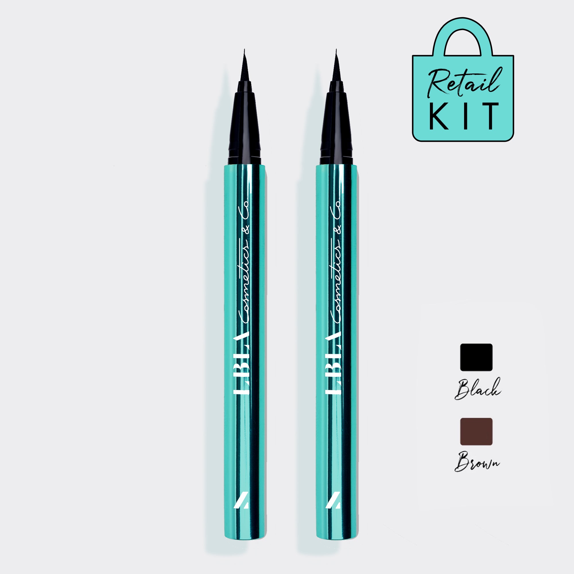 Everlasting Eyeliner - Black & Brown - Retail Set