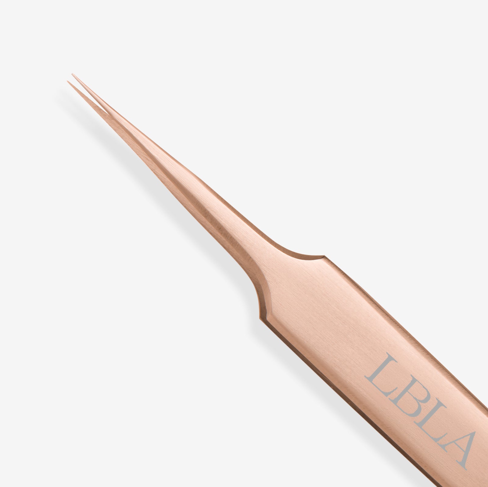 Hermosa Straight Rose Gold Tweezer