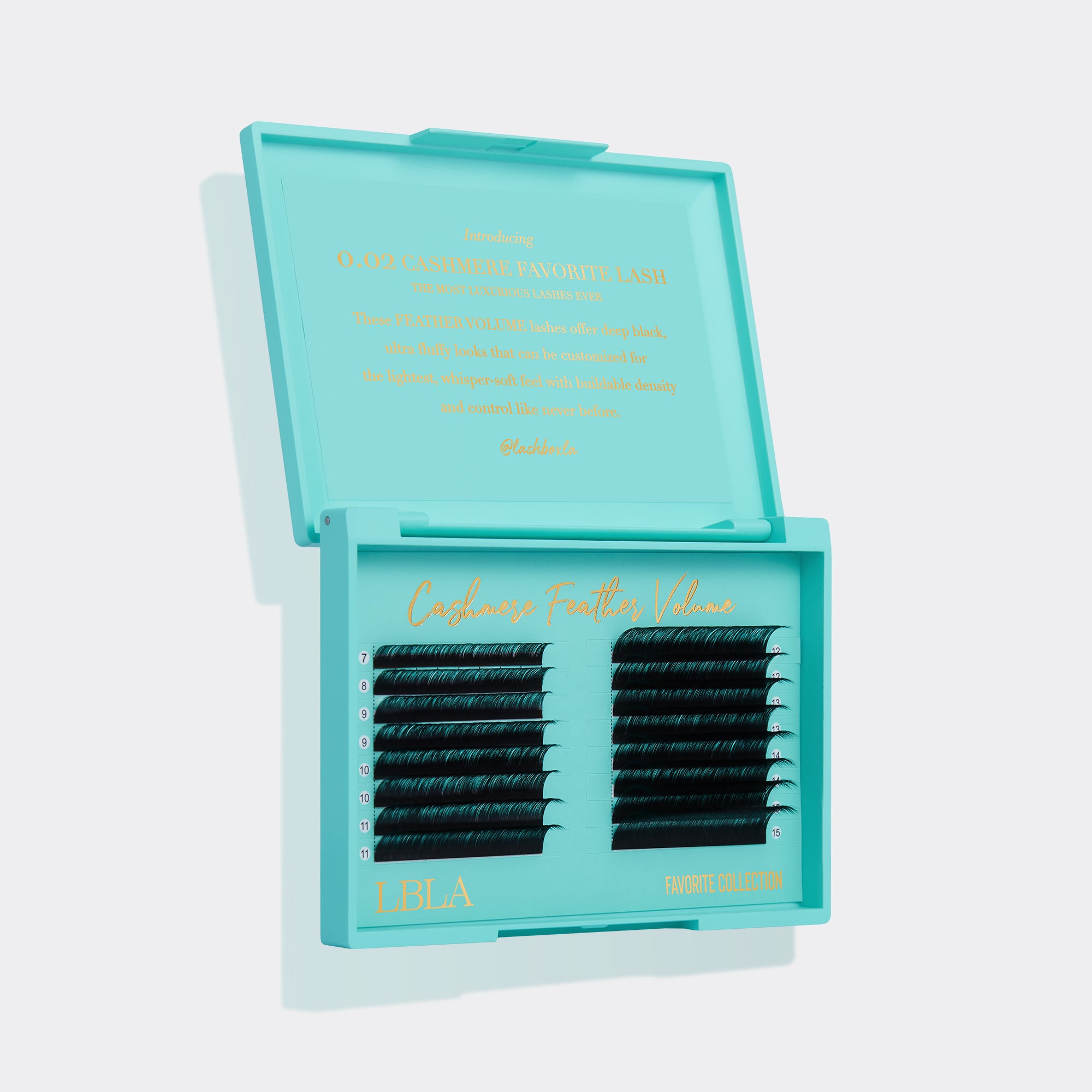 FAVORITE - Cashmere FauxMink Mega Volume Lashes 0.02mm