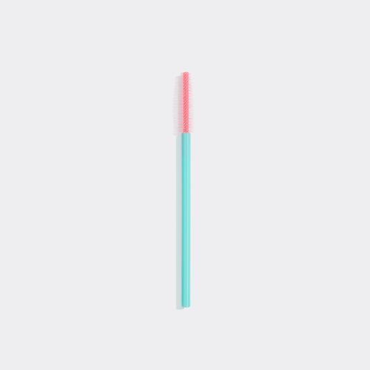 Teal / Pink -  Silicone Mascara Wands / 50 pcs