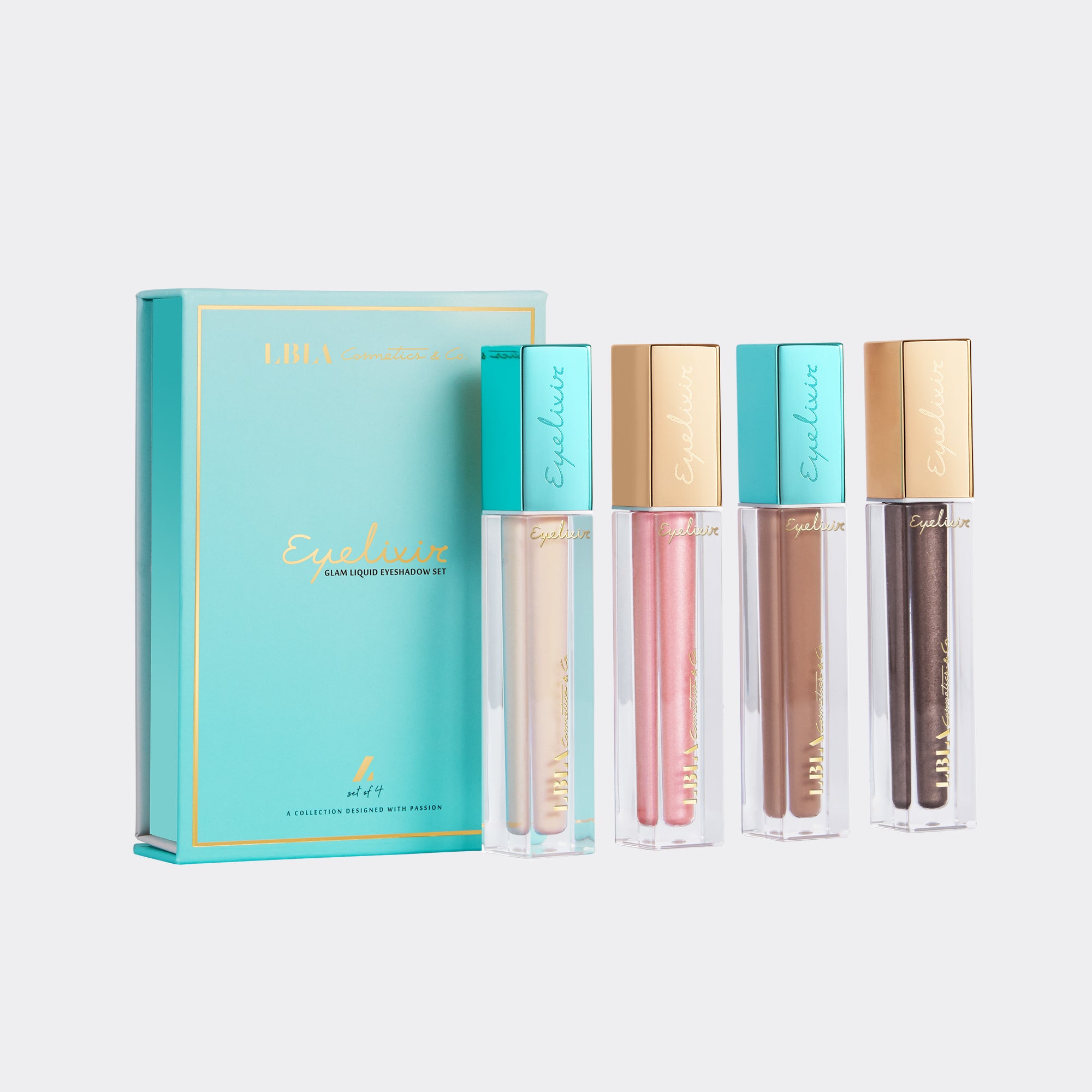 Eyelixir Eyeshadow Color Set of 4 - Lashbox LA