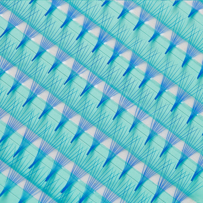 SuperFan 8D 0.05 - 200 Pre-Made Fans - Blue
