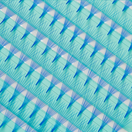 SuperFan 8D 0.05 - 200 Pre-Made Fans - Blue