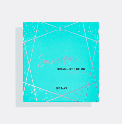 SuperFan 8D 0.05 - 200 Pre-Made Fans - Blue