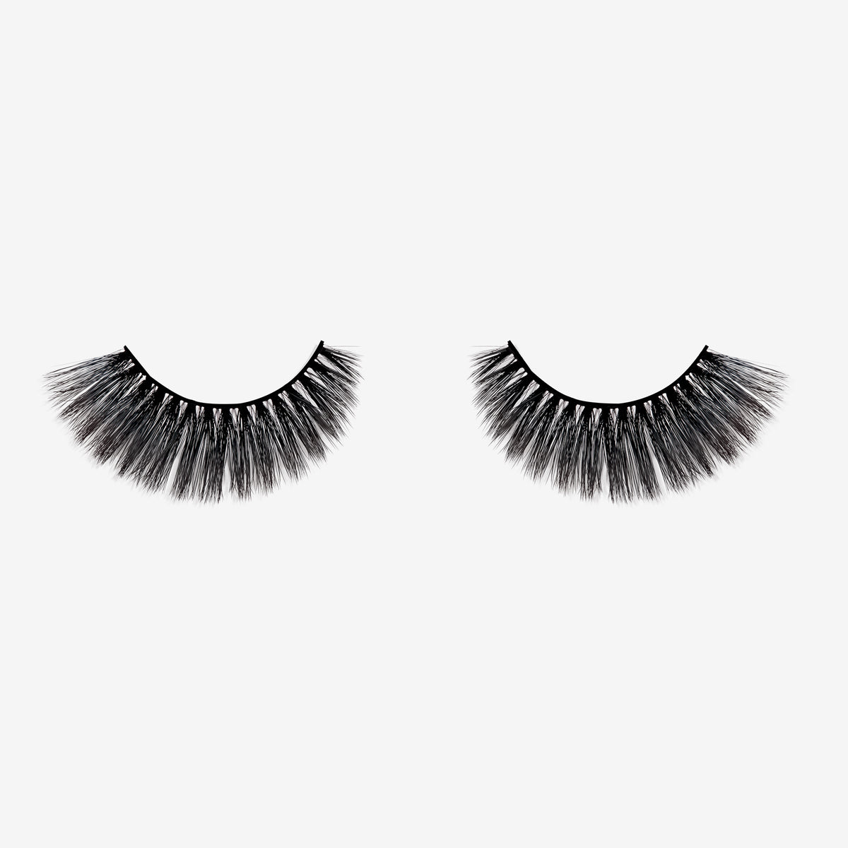 Double Layered Vegan Mink False Lashes - Black Panther