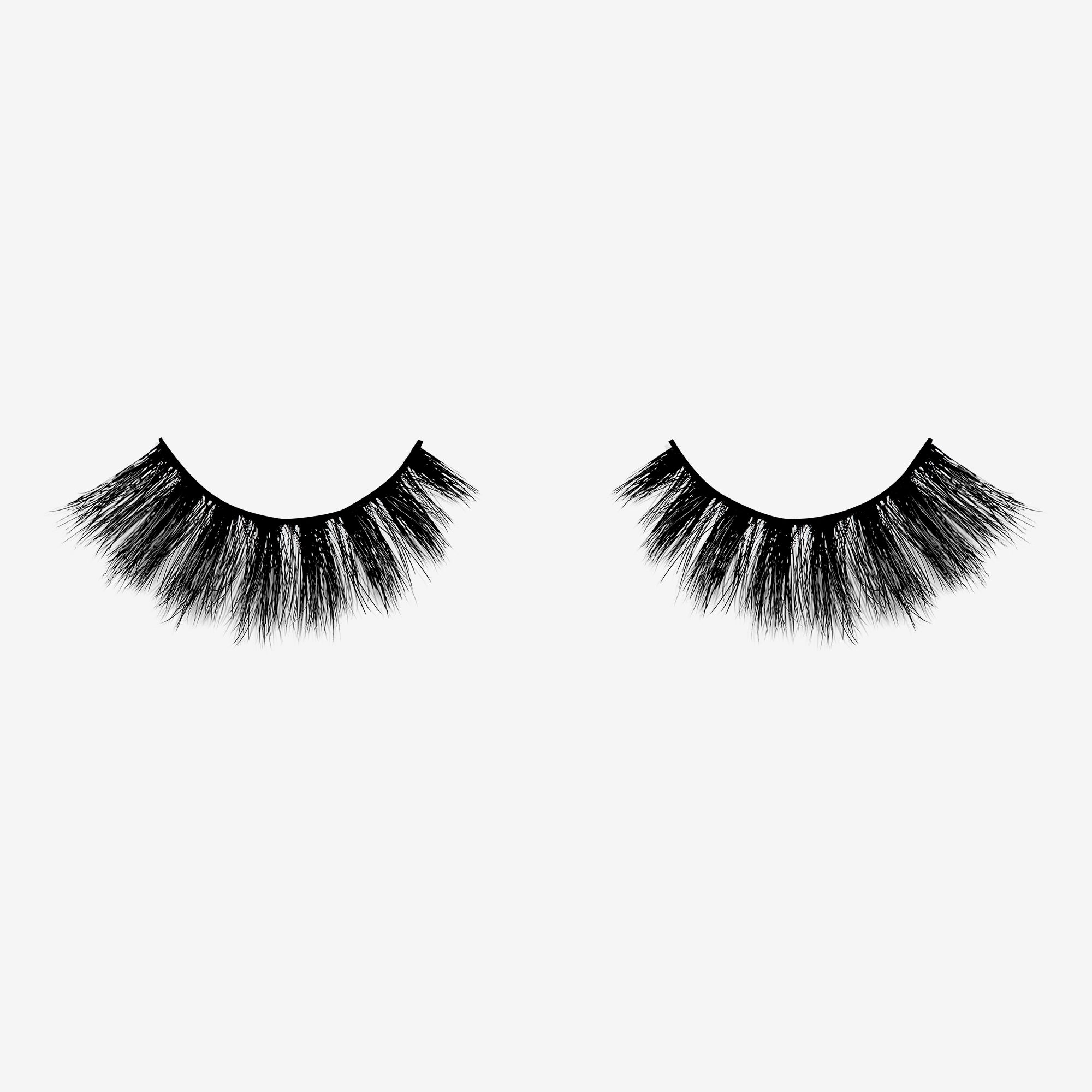 Double Layered Vegan Mink False Lashes - Foxie