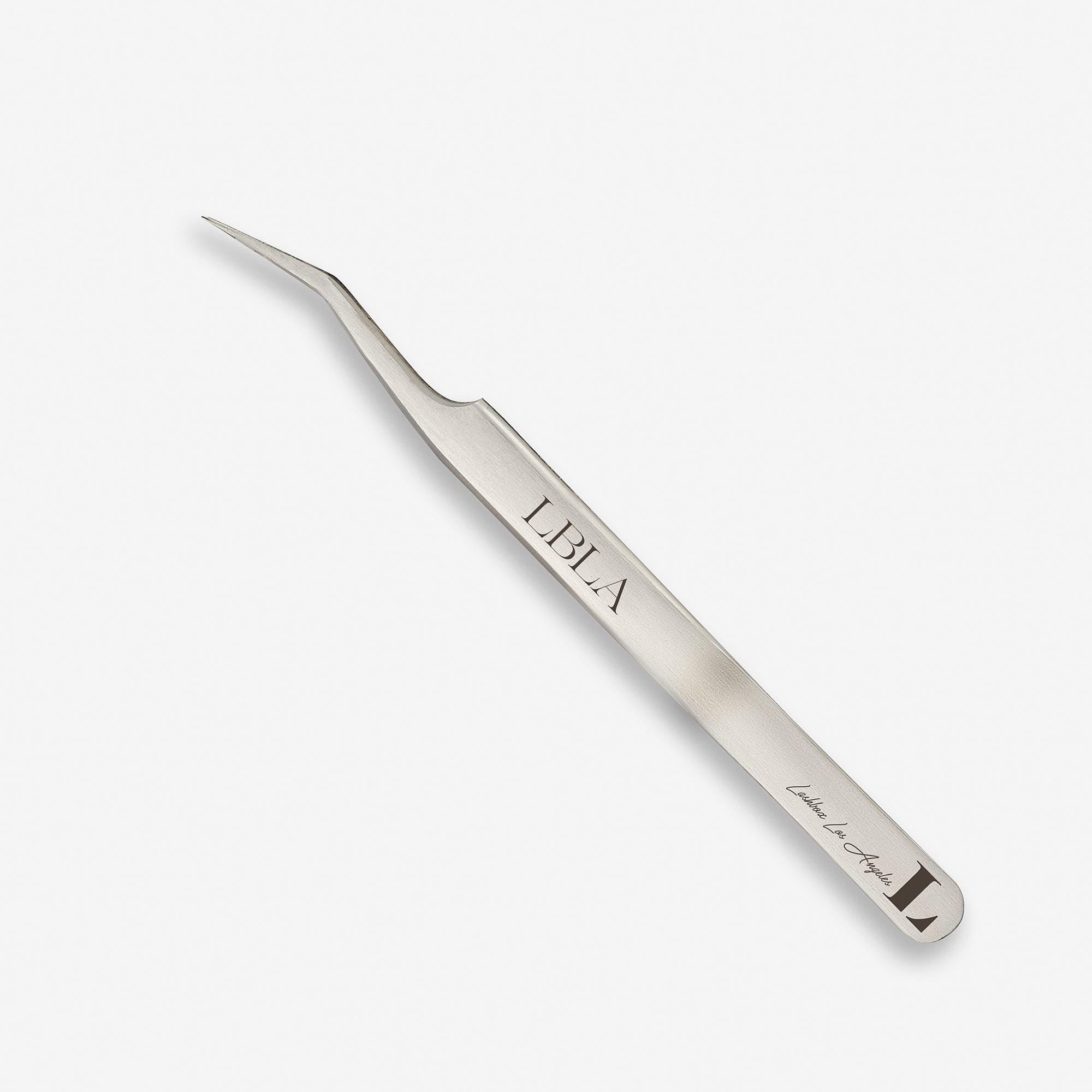 Curved Platinum Isolation Tweezer