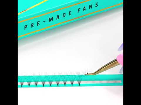 SuperFan Mega Volume Lashes 10D 0.03 - 200 Pre-Made Fans