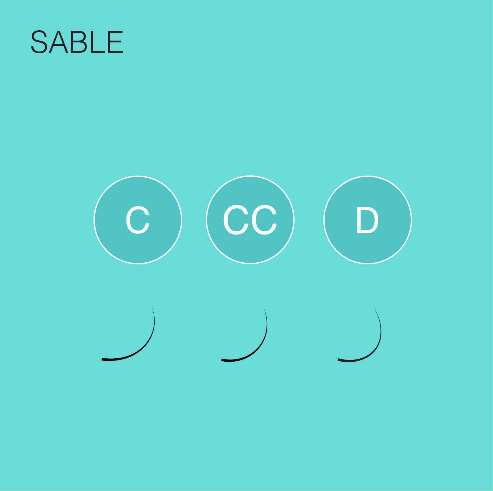 ROYAL SABLE Lashes 0.06mm